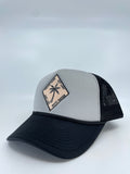 1 LEFT - Diamond Patch Foamy Snapback